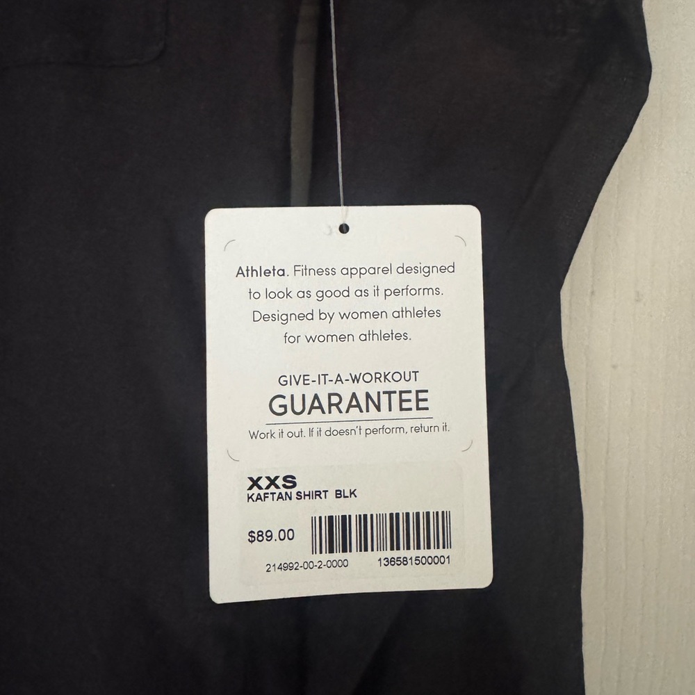 Athleta Black Women's Swim Cover-Up - Picture 6 of 7